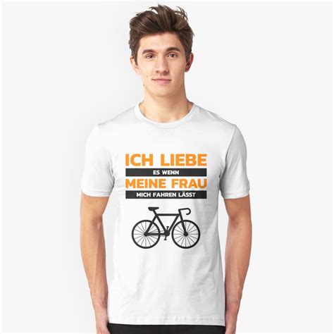 Fahrrad Ich Liebe Meine Frau Essential T Shirt Von Favorite Shirt Hemd Shirts Ich Liebe