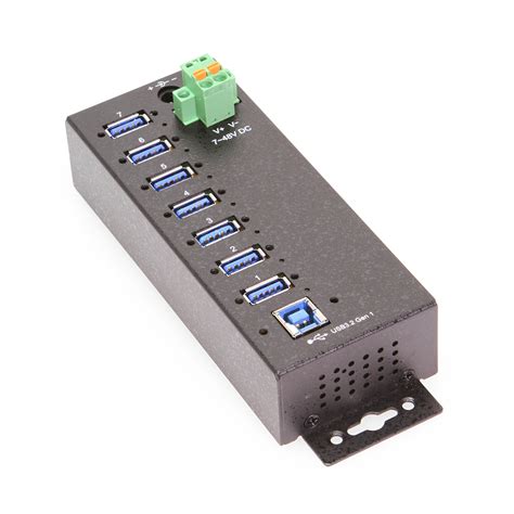 7 Port Managed Usb 3 Hub W 15kv Esd Surge Protection Coolgear