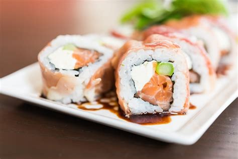 Free Photo Sushi Lunch Raw Japan Gourmet