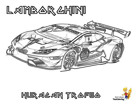 Rugged Exclusive Lamborghini Coloring Pages | 21 Free Lambo Printables