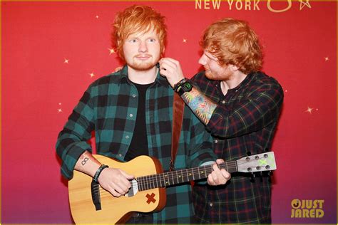 ed sheeran is glad that his wax figure has a bulge photo 3380939 photos just jared