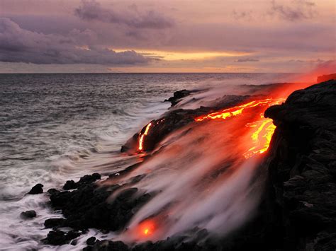 Dramatic Lava Flow In Hawaii Cbs News