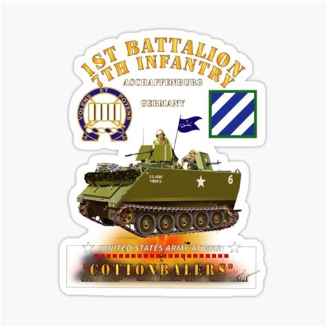 Army 1st Bn 7th Infantry Aschaffenburg Frg M113 Apc