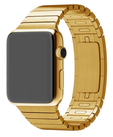 If you like the luxury look and think watches should. 24K Gold Apple Watch link band