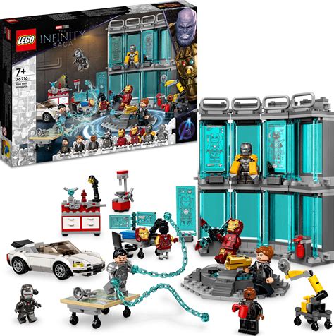 Lego Marvel Iron Man Armory Buildable Toy Imagination Toys