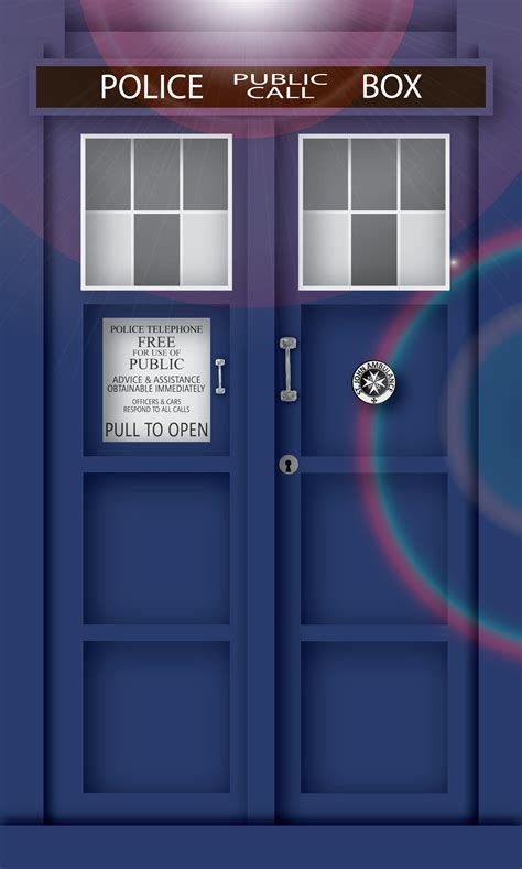 Tardis Doctor Who Phone Wallpaper