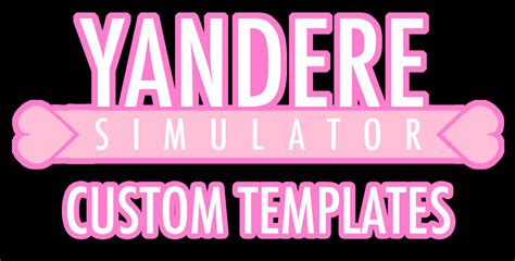 Yandere Simulator Templates By Imaginaryalchemist On Deviantart