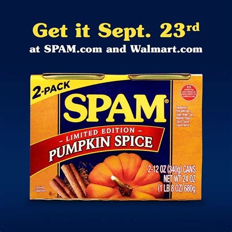 Spam Pumpkin Spice Teaser