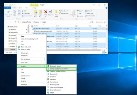 How To Zip A File Or Folder In Windows 10 Windows 10 How