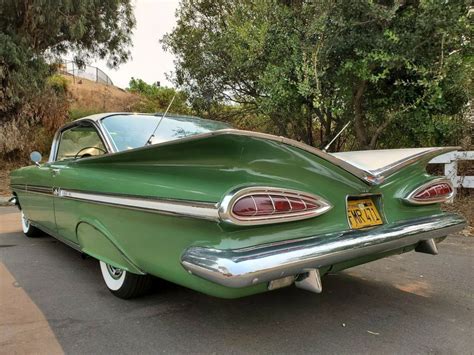 1959 Chevrolet Impala Coupe Green Rwd Automatic 2 Door Hardtop For Sale