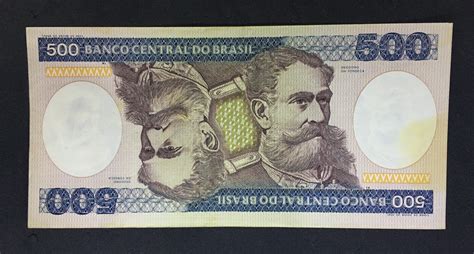 C 160 CÉdula 500 Cruzeiros 1981 Banco Central Do Brasil Cmb