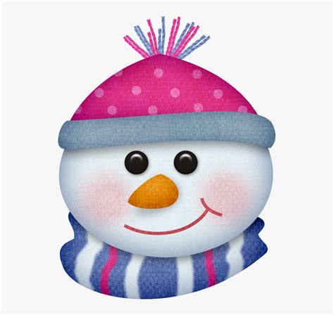 Snowman Face Clipart Hd Png Download Kindpng