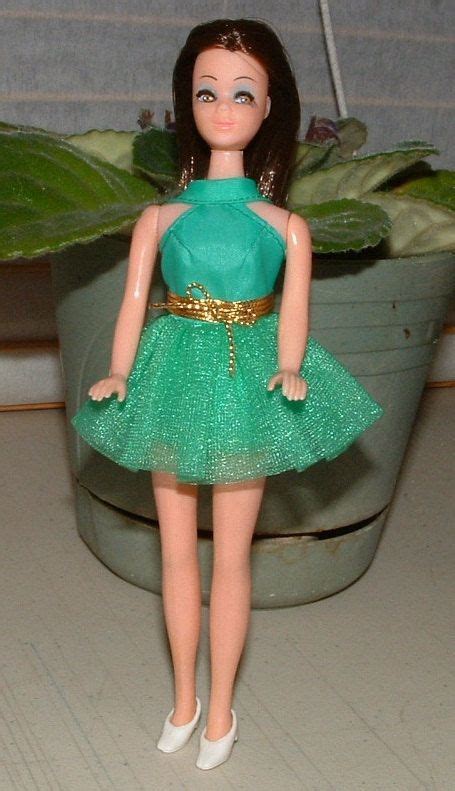 Dolls Custom Topper Dawn Doll Sparking In Gold A Go Go Mini Dress