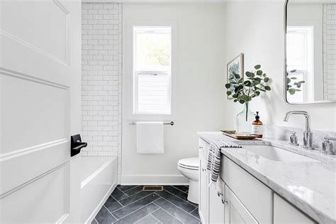 Finding the best unique plans in the internet? White bathroom paint color Simply White OC-117 by Benjamin ...