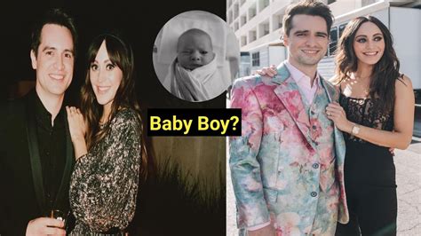 Panic At The Disco Frontman Brendon Urie Welcomes New Baby With Wife Sarah Celebs Hits Youtube