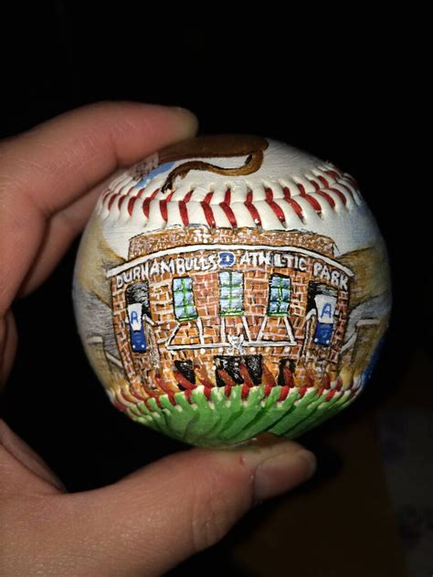 Original Hand Painted Baseball Etsy