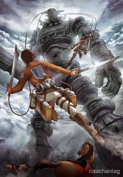 Sign In Shadow Of The Colossus Attack On Titan Art Attack On Titan