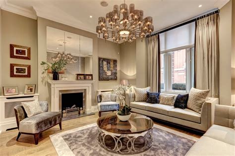 A Mayfair Apartment Transitional Living Room London By