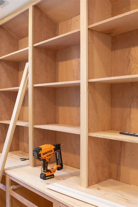 How To Build Diy Bookshelves For Built Ins The Diy Playbook