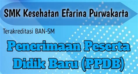 Penerimaan Peserta Didik Baru Ppdb Tahun Pelajaran Smk