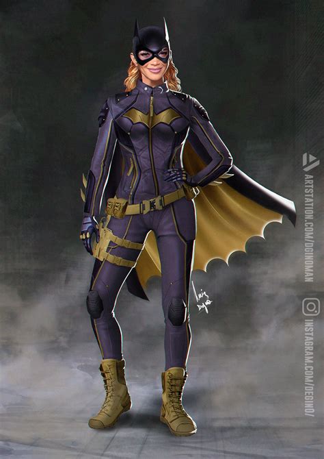 Batgirl Leslie Grace Suit Concept V1 By Dgino On Deviantart