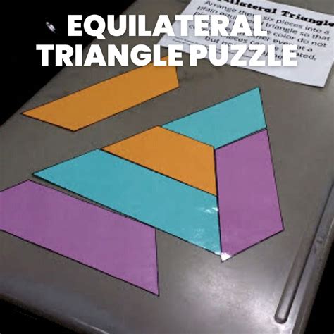 Triangle Puzzles Math Love