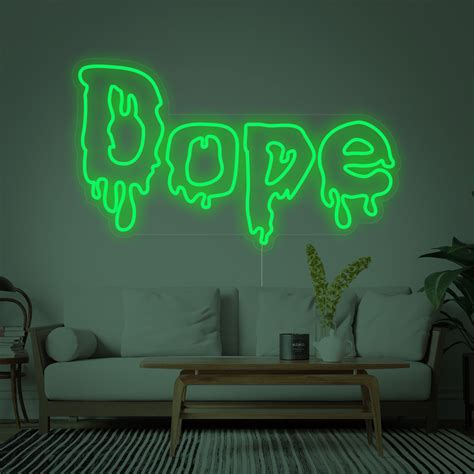 Weed Dope Neon Sign Happyneon Happyneoncom