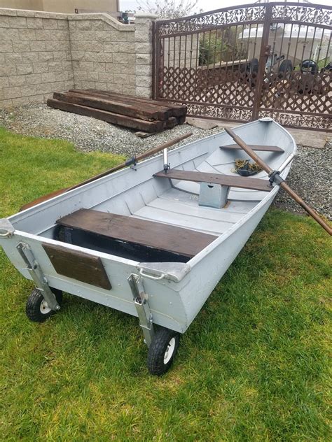 Sold Aluminum Row Boat Dory 200 Bloodydecks