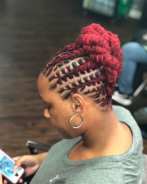 60 dreadlock hairstyles for women 2019 pictures tuko co ke dreadlocks hairstyles 2020 loc knots you can achieve a curly or wavy look with the loc knots the. Dreadlocks Styles For Ladies 2020 For Short Hair ...