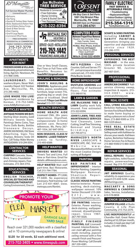 Classifieds Times Publishing Newspapers Inc