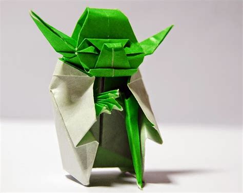 Yoda Origami Easy Arts And Crafts Ideas