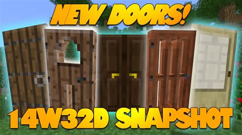 Our child, relative, or friend accidently or purposely locks an. Minecraft Snapshot 14W32D "New Minecraft Doors, Fences ...