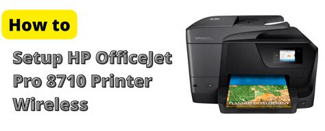 Hp Officejet Pro 8710 Printer Wireless Setup Geek Support