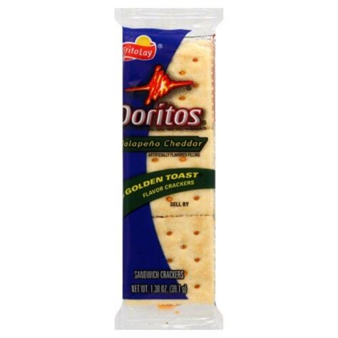 Doritos Jalapeno Cheddar Crackers 138 Oz Food 4 Less