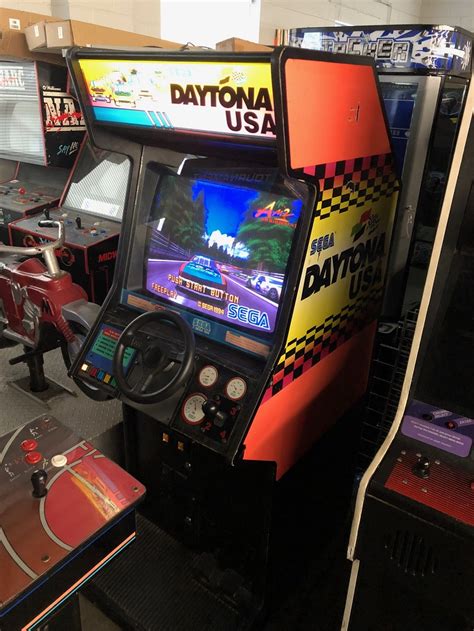 Vintage Sega Daytona Driving Arcade Game For Sale Arcade Specialties