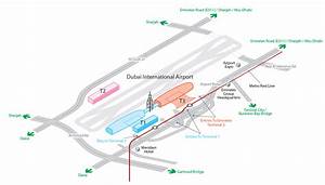 Map Of Dubaï International Airport Terminals