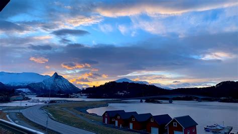 Timelapse Sunrise Norway Eiksund Youtube