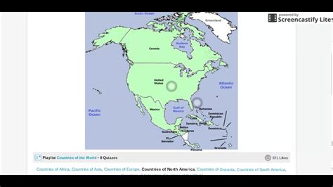 Countries Of North America Quiz Youtube