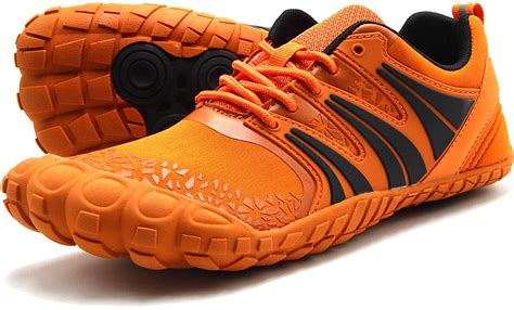 Oranginer Mens Barefoot Shoes Big Toe Box Minimalist Trail Running