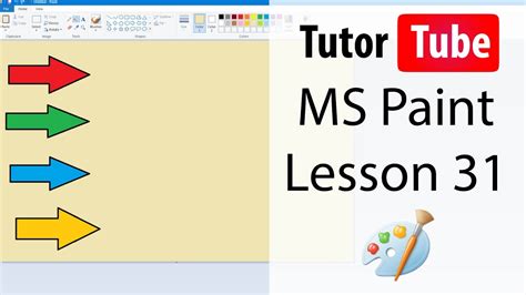 Ms Paint Tutorial Lesson 31 Set As Desktop Background Youtube
