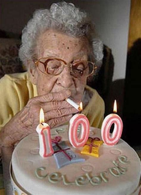 Granny Lighting A Cigarette Picture Ebaums World