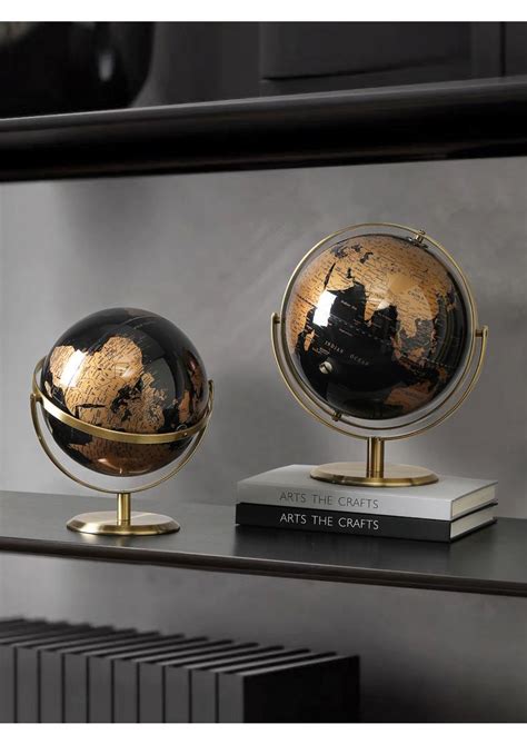 Home Decor World Globe Retro Map Globe Office Decor Accessories Desk