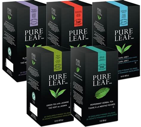 Selection Pack Of Teas And Herbal Teas X 120 Tea Bags Pure Leaf