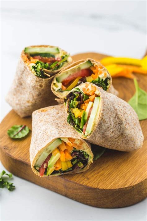15 Healthy Lunch Wraps Recipes Quick Lunch Wraps