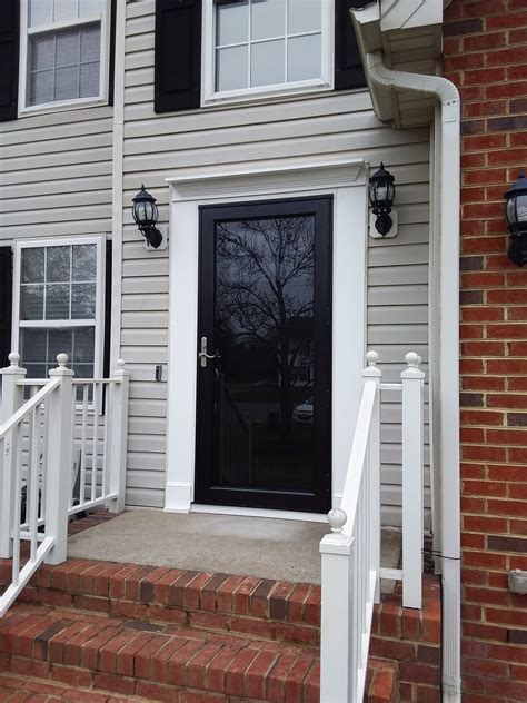This Customer Wanted The Glass In Their Storm Door To Be Tinted So Our