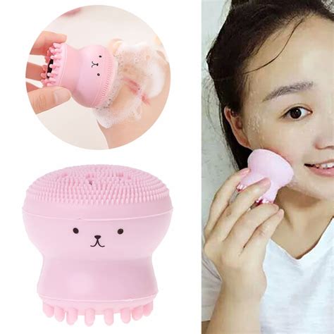 Soft Massage Face Cleaner Acne Beauty Silicone Brush Blackhead Spot