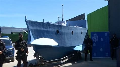 Spanish Police Seize Homemade Drug Smuggling Submarine