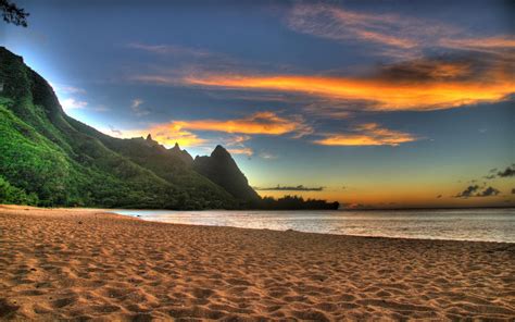 Sunset Hawaii Beach Wallpapers Wallpapersafari