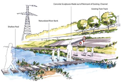 Gallery Of 7 Firms Reveal Plans For Los Angeles River Revitalization