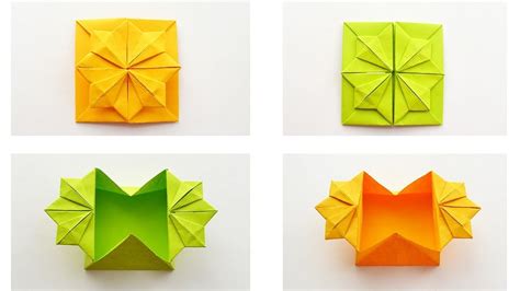 I absolutely love this idea! Beautiful Paper BOX for gift Origami Tutorial DIY in 2020 ...